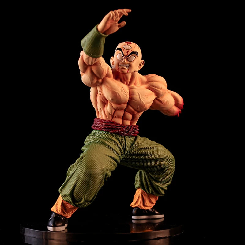 24cm Brokeback Tien Shinhan Peripheral Anime Figures Cartoon Collect Dragon Ball Ornaments PVC Figurine