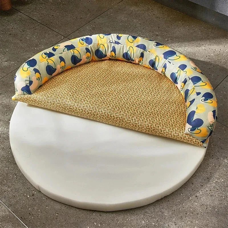 Dog Mat Cooling Bed Bedding for Dogs Big Cushion Beds Cats Fluffy Pet Supplies Small Bad Large Medium
