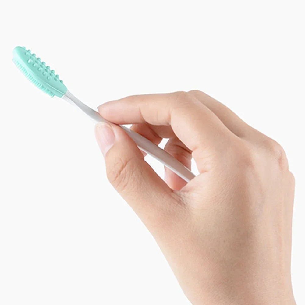 1PC/4PCS  Beauty Skin Care Wash Face Silicone Brush Exfoliating Nose Clean Blackhead Removal Brushes Tools