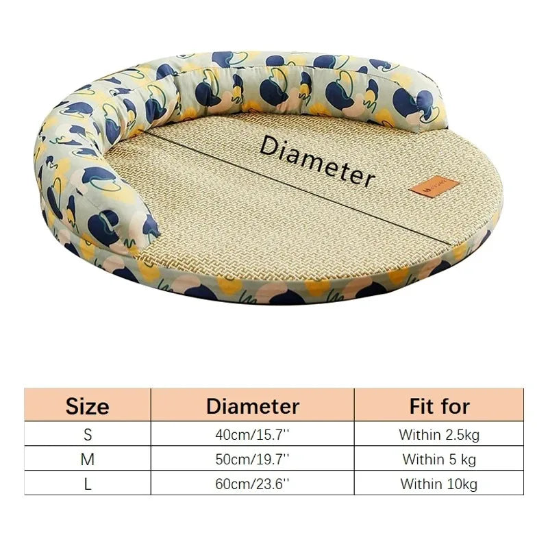 Dog Mat Cooling Bed Bedding for Dogs Big Cushion Beds Cats Fluffy Pet Supplies Small Bad Large Medium