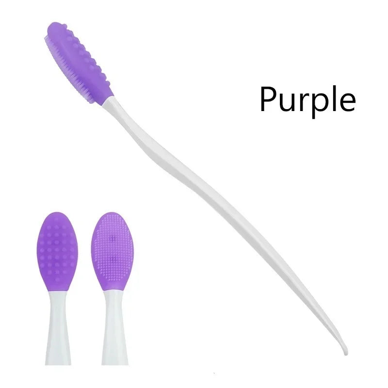 1PC/4PCS  Beauty Skin Care Wash Face Silicone Brush Exfoliating Nose Clean Blackhead Removal Brushes Tools