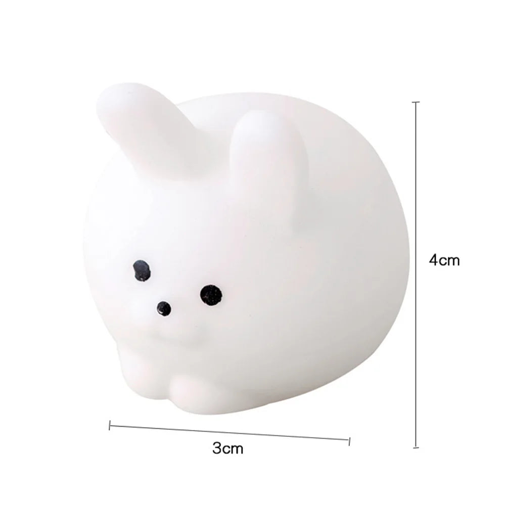 TPR Soft Glue Decompression Toys Cartoon Random Style Antistress Toy Portable Game Props Elastic Mini Soft