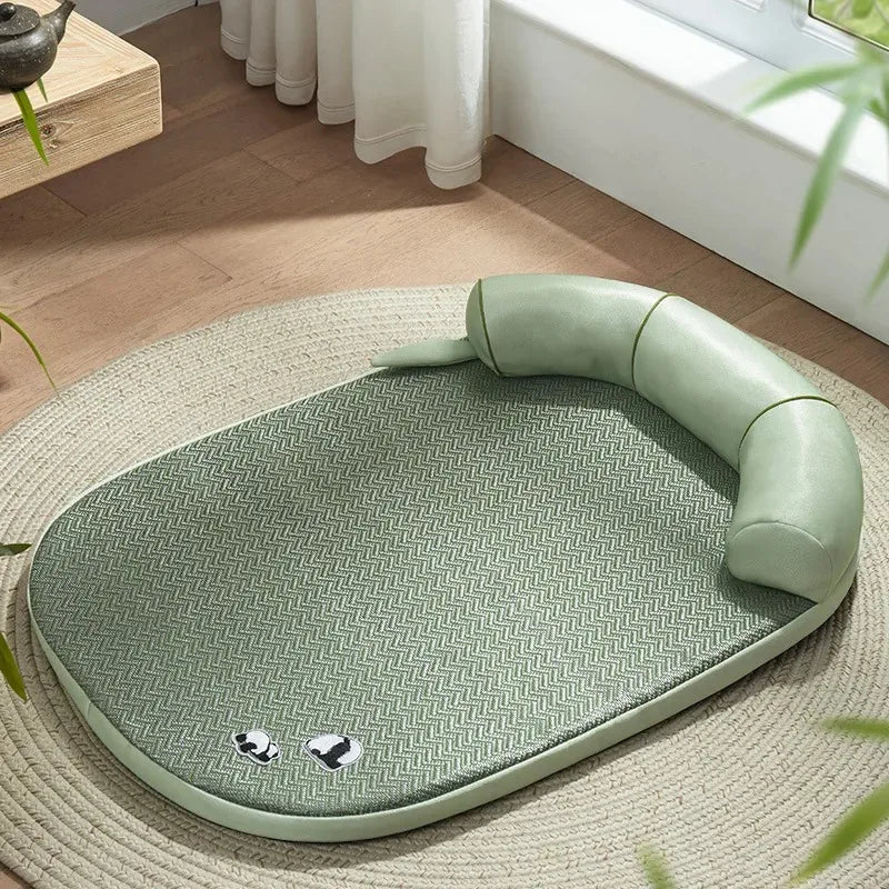 Summer Bed Mat for Dogs Cooling Dog Cushions Supplies Sofa Beds Large Small Pet Accessory Cats Kennel