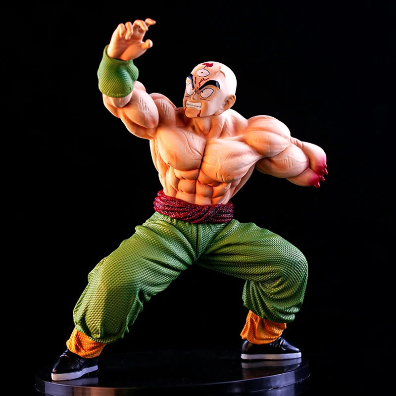 24cm Brokeback Tien Shinhan Peripheral Anime Figures Cartoon Collect Dragon Ball Ornaments PVC Figurine
