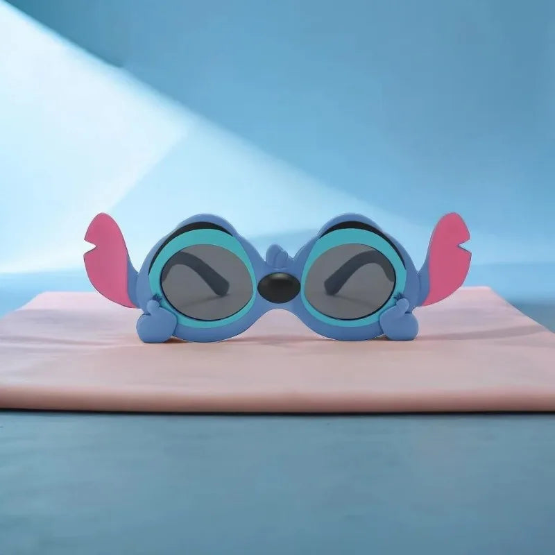 Disney Cartoon Stitch Sunglasses Kawaii Lilo & Stitch Y2K Polarized Soft Glasses UV400 Outdoor Goggles