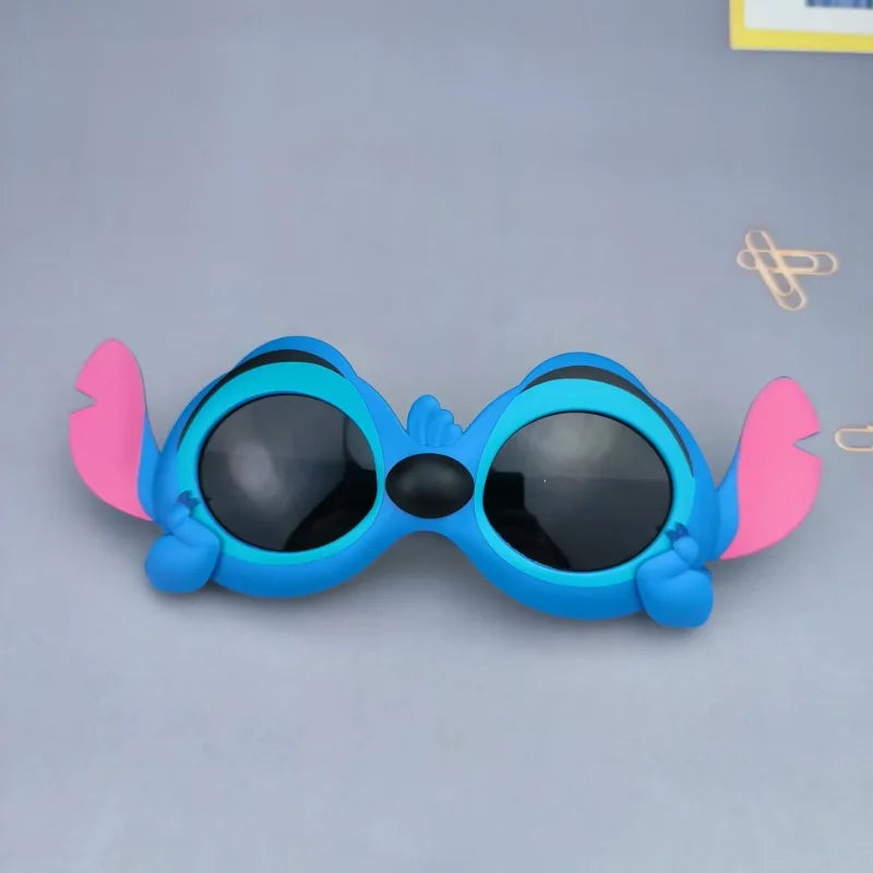 Disney Cartoon Stitch Sunglasses Kawaii Lilo & Stitch Y2K Polarized Soft Glasses UV400 Outdoor Goggles