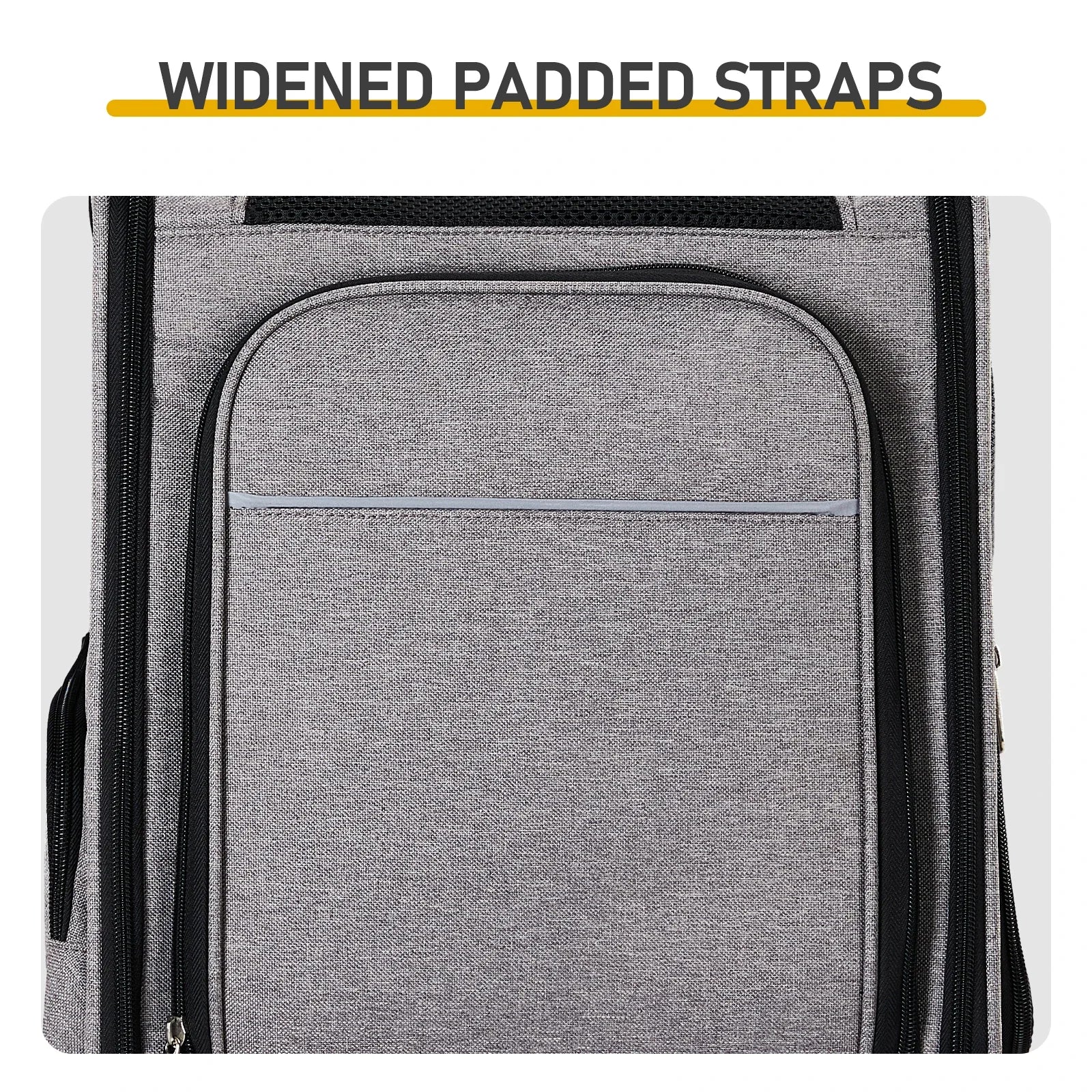 Breathable Pet Cat Carrier Backpack Foldable Pet Carrier Transport Travel Bag Expandable Large Capacity