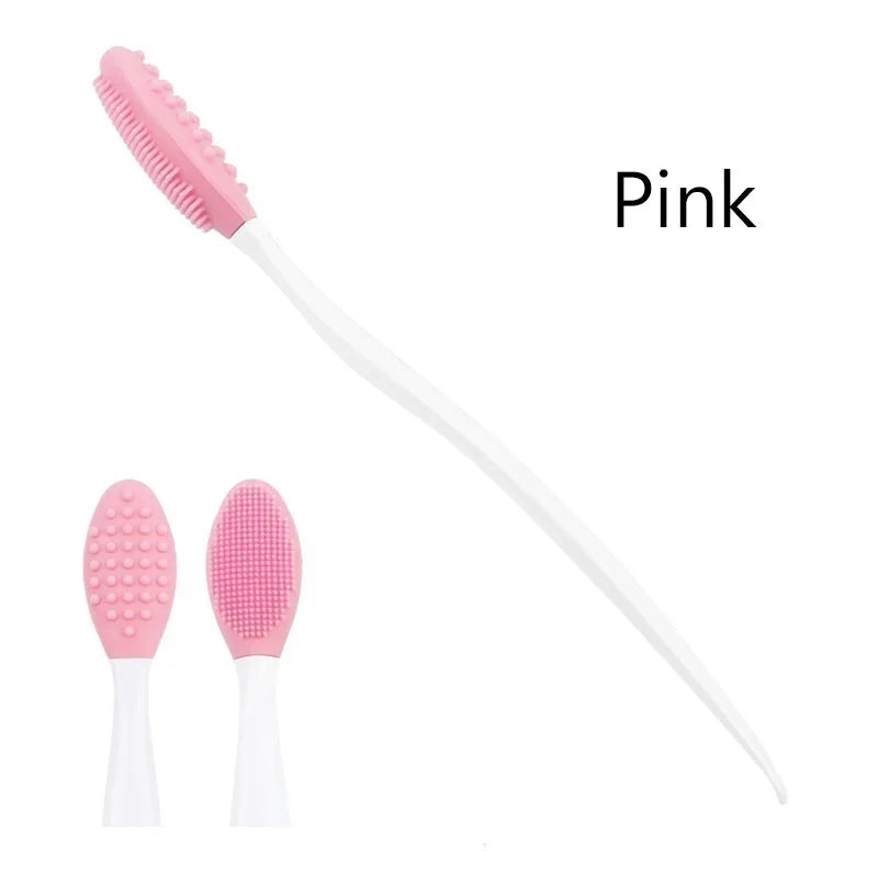 1PC/4PCS  Beauty Skin Care Wash Face Silicone Brush Exfoliating Nose Clean Blackhead Removal Brushes Tools