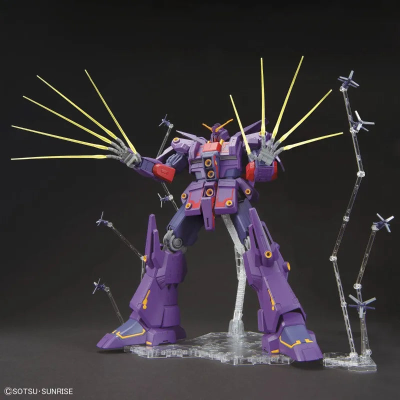 BANDAI Original ANIME HG 1/144 MRX-010 PSYCHO GUNDAM MK-Ⅱ Gundam Assembly Plastic Model Action